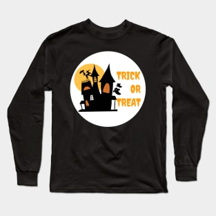 Halloween Spooky House Long Sleeve T-Shirt